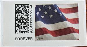 Stamp, US Flag, United States of America,  , Flags, Stars