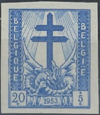Cross of Lorraine and Dragon