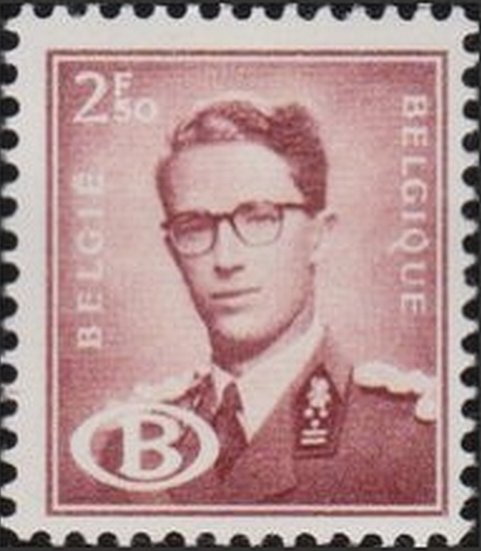 King Baudouin type "Marchand" with B in oval