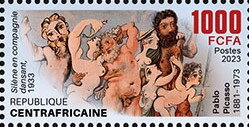 "Silenus dancing in company", 1933