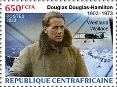 Stamp, Douglas Douglas-Hamilton, Westland Wallace, Central African Republic,  , Aircraft, Mountains, Pilots