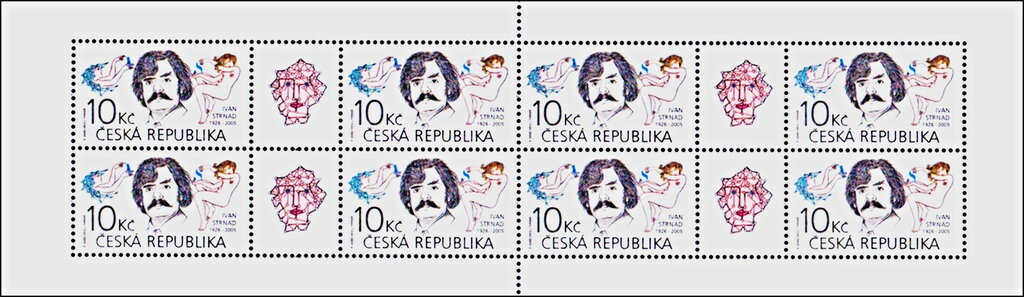Ivan Strnad, stamp designer