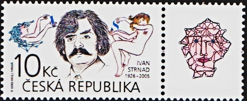 Ivan Strnad, stamp designer