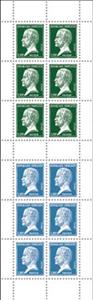 Booklet Pane, Louis Pasteur Issue of 1924, Centenary, France,  , Chemists, Famous People, Scientists