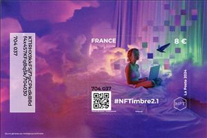 Souvenir Sheet, NFTimbre 2.1, France,  , Computers