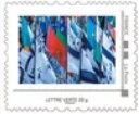 Stamp, Flags, France,  , Festivals, Flags