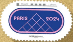 Stamp, Paris 2024, France,  , Olympic Games