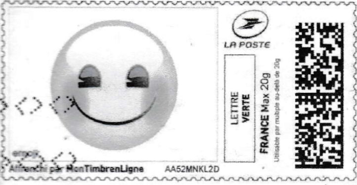Shyly Smiling Emoji in black