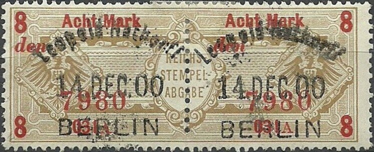Reichs-Stempelabgabe