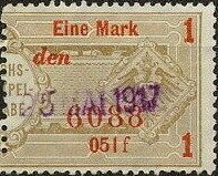 Stamp, Reichs-Stempelabgabe, German Realm,  , Coats of Arms, Eagles