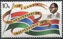 Gambia Flag