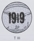 Black overprint: '1919 Baranya'