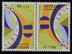 Tete-Beche, 65th Anniversary Sport Unie Brion Trappers Soccer Club, Netherlands Antilles,  