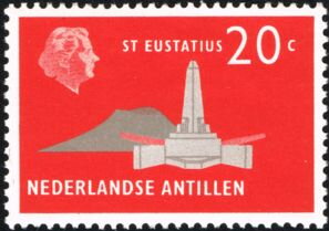 De Ruyter Obelisk, St. Eustatius