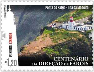 Stamp, Lighthouse at Ponta do Pargo, Madeira Islands, Portugal,  , Anniversaries and Jubilees, Buildings, Lighthouses
