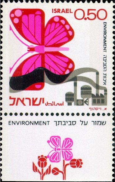 Environment: Butterfly and Factory (Air Pollution)