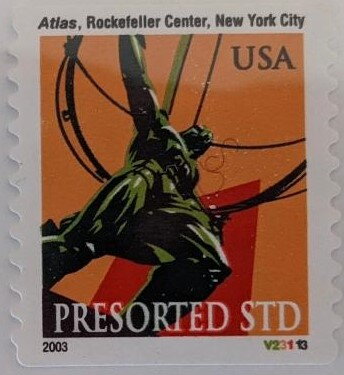 Atlas Statue, Rockfeller Center, New York City