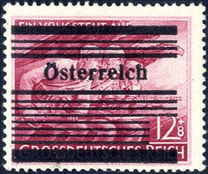 Stamp, Österreich Handstamp, Austria- Local Liberation Issues 1945,  