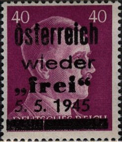 Stamp, Österreich Handstamp, Austria- Local Liberation Issues 1945,  