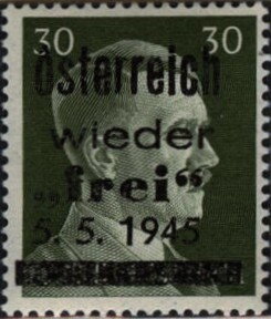 Stamp, Österreich Handstamp, Austria- Local Liberation Issues 1945,  