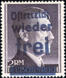 Stamp, Österreich Wieder Frei, Austria- Local Liberation Issues 1945,  