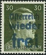 Stamp, Österreich Wieder Frei, Austria- Local Liberation Issues 1945,  
