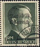 Republik Österreich handstamp