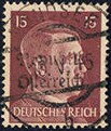 Stamp, Republik Österreich handstamp, Austria- Local Liberation Issues 1945,  