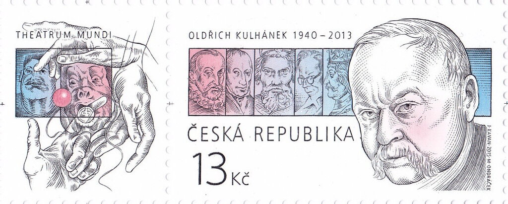 Oldřich Kulhánek (1940-2013) - stamp designer