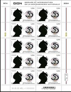 Full Pane, National Gendarmerie Intervention Group (GIGN), 50 Years, France,  , Military Forces
