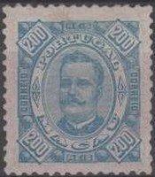 Stamp, King Carlos I., Macau,  