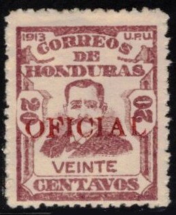 General Terencio Sierra overprinted