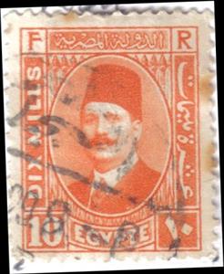 Stamp, King Fuad I, Egypt,  , Heads of State