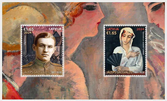 Jāzeps Grosvalds, Artist