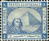 Sphinx in front of Cheops pyramid