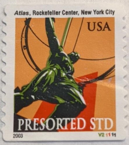 Atlas Statue, Rockfeller Center, New York City
