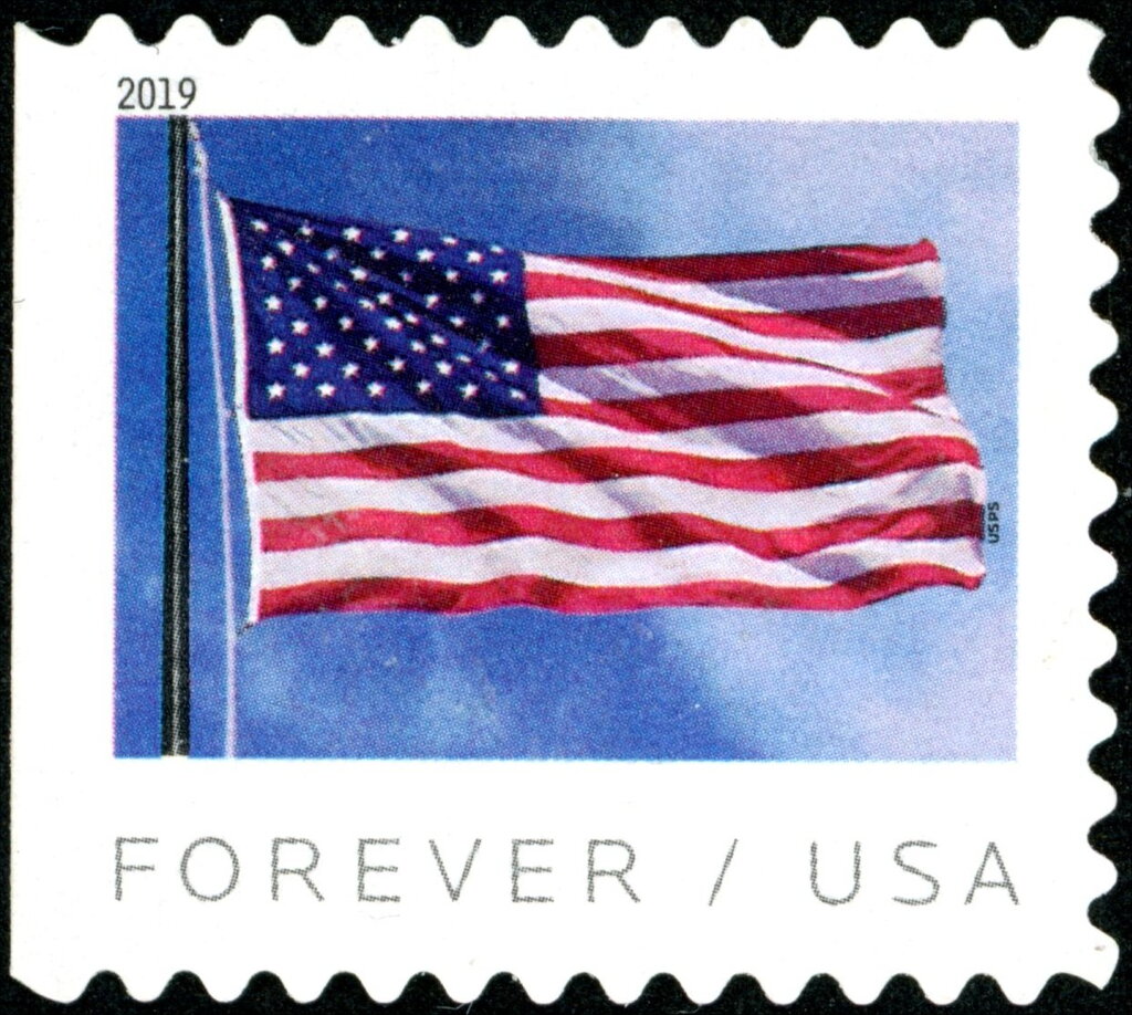 U.S. Flag from BCA Booklet