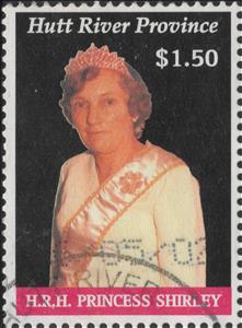 Stamp, 30th Anniversary of Secession, H.R.H. Princess Shirley, Australia,  