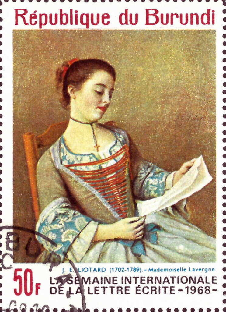 Mademoiselle Lavergne by Jean Etienne Liotard (1702-1789)