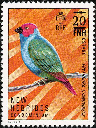 Former Issue with Overprint of New Currency and Value