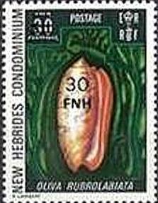 Former Issue with Overprint of New Currency and Value