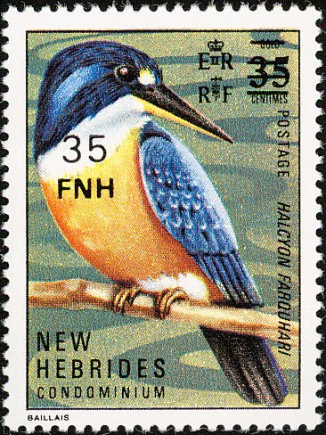 Former Issue with Overprint of New Currency and Value