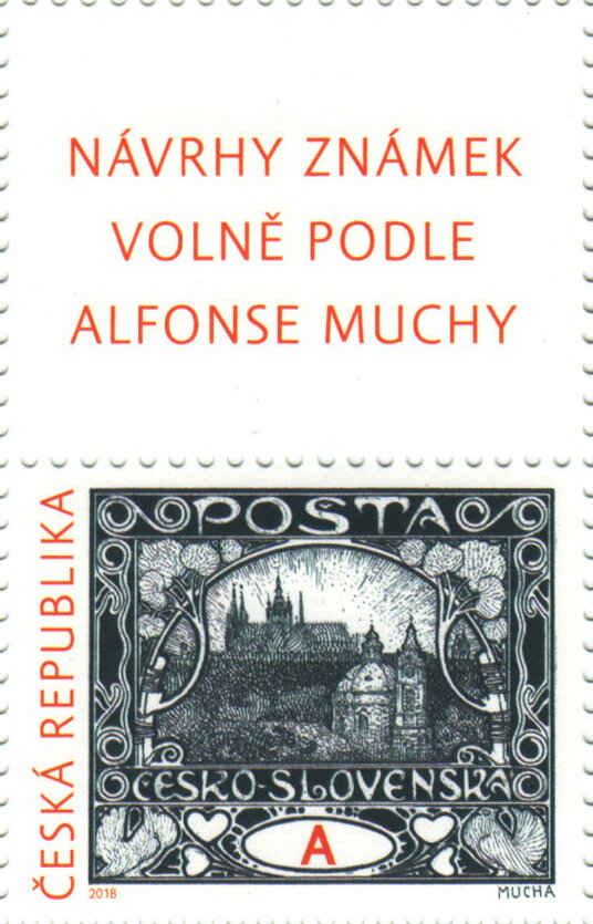 Heritage of Czech Philatelic Design : Mucha's Hradcany