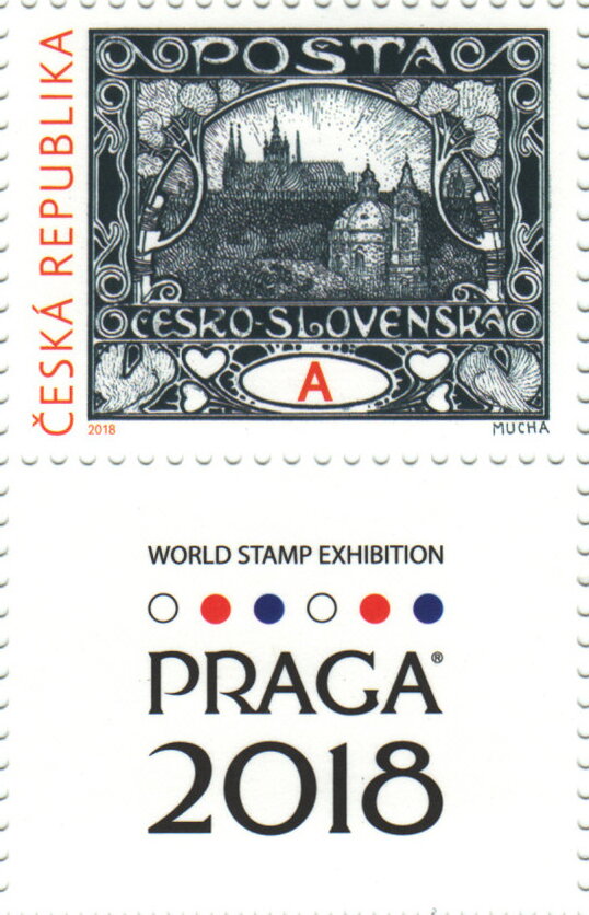 Heritage of Czech Philatelic Design : Mucha's Hradcany