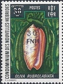 Former Issue with Overprint of New Currency and Value