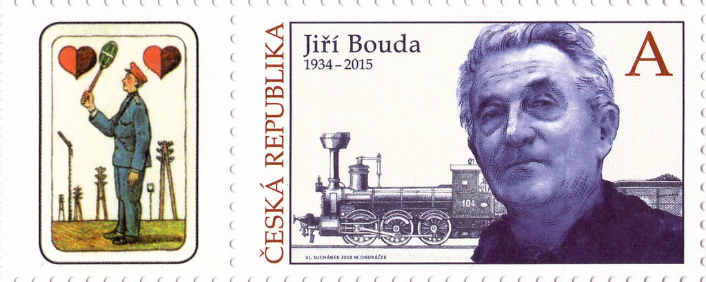 Jiří Bouda (1934-2015), stamps designer