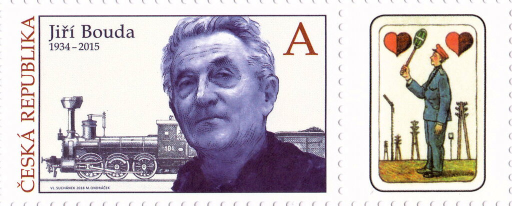 Jiří Bouda (1934-2015), stamps designer