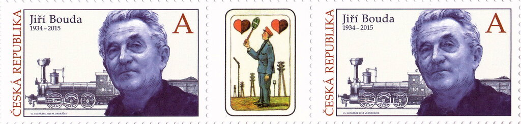 Jiří Bouda (1934-2015), stamps designer