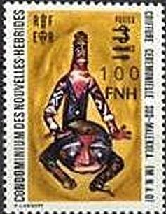 Former Issue with Overprint of New Currency and Value