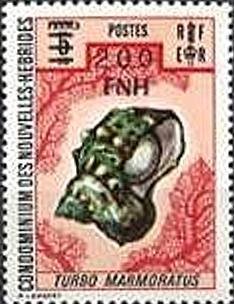 Former Issue with Overprint of New Currency and Value